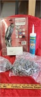 Craftsman power snips
Screws and clear patch