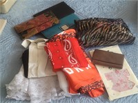 Group of scarves and more