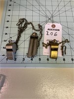 3 Vintage Whistles