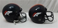 2 Broncos Helmets Z9A