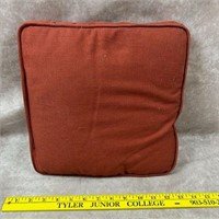 Reddish/Orange Throw Pillow/Cusion