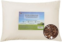 Organic Buckwheat Pillow for Sleeping - Queen Size