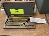 22k Gold Plated Craftsman Wrench Set