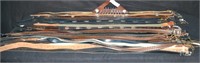 Lot Various Used Leather & other Belts