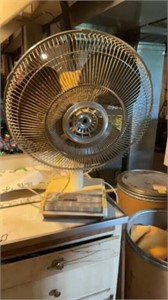 Envi-to-temp vintage table fan