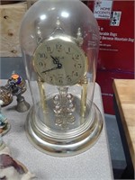 decorative clock w/globe