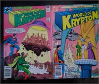 Comics Marvel World of Krypton #1 & #2