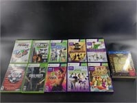 Large lot of entertainment" mostly of Xbox 360 gam