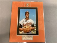 Signed Frank Robinson certificate of authenticity
