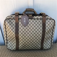 Gucci GG Monogram Supreme Luggage Bag