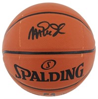 Autographed Magic Johnson NBA Basketball