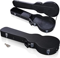 NEW $110 HARD-SHELL ELECTRIC GUITAR CASE W/ KEY