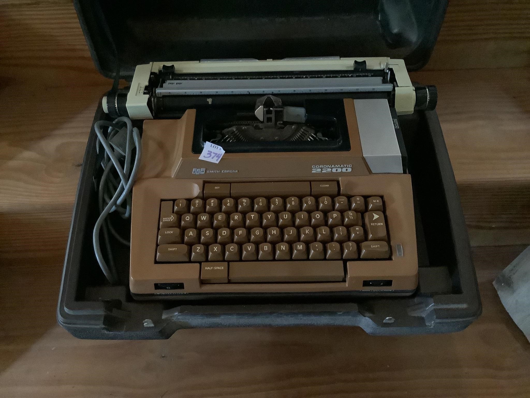 Smith Corona Electric Typewriter