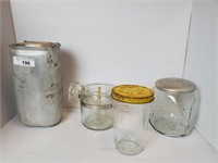 Vintage Glassware, Coffee Pot, etc.