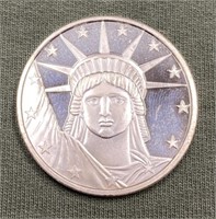 .999 Silver 1 Troy Ounce Liberty Round