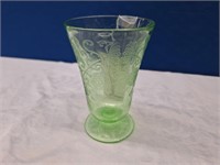 Green Uranium Depression Ice Cream Glass