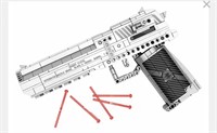 REOBRIX DESERT EAGLE - 408PCS