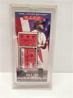 Babe Ruth 1963 All Star Game Plaque