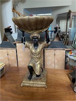 Venetian Blackamoor Statue & Stand