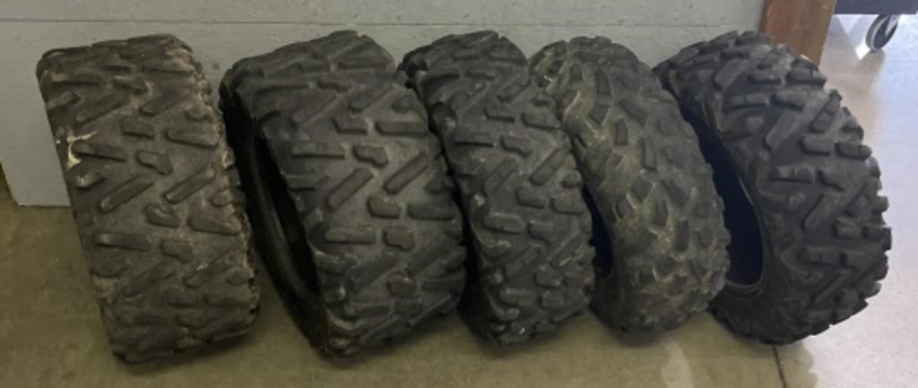 (5) Tires For Side By Side