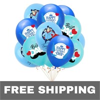 NEW 10pcs 12" Happy Father's Day Latex Balloons