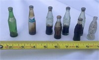 Mini Glass Soda Bottles