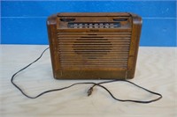 Antique Philco Roll Top Radio