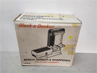 black and decker bench sander and sharpener