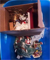F - BOXES OF CHRISTMAS DECORATIONS (K130)