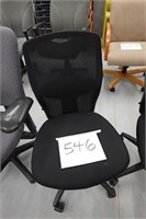 1 Black Rolling Office Chair