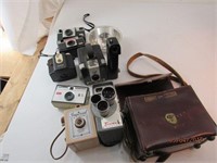 Vintage Camera Collection Imperial, Brownie,