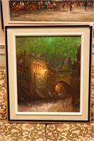 framed oil painting, signed 'W. Mulder'