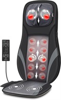 SNAILAX SHIATSU BACK MASSAGER W/ HEAT