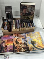 lot fantasy books dragons