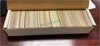 Sports cards - approximately 800 cards - looks to