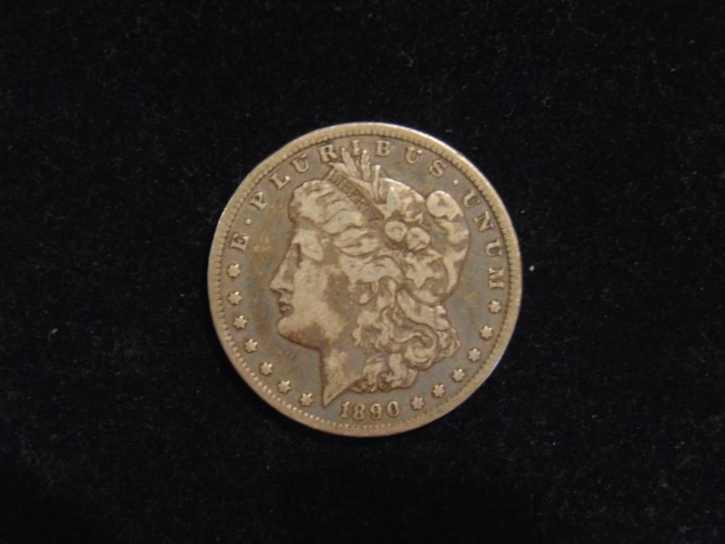 1890 Morgan Silver Dollar