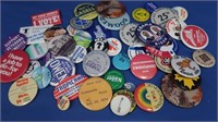 Vintage Metal Pin-various sizes incl Political,