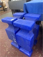 Hammer plastics jumping boxes, lot of 2, 24 x 15