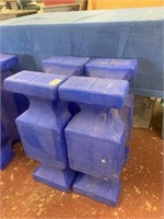 Hammer plastics jumping boxes, lot of 2, 24 x 15