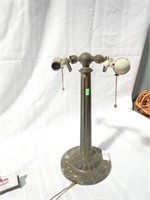 DOUBLE EMERALD LAMP + TILED LAMP