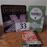 DOMINOS & SCRABBLE GAMES