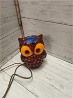 Vintage Ceramic Light up Owl