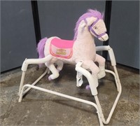 Pink/Purple Spring Horse