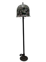 Tiffany Style Stained Glass  Floor Lamp