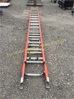 WERNER 34' FIBERGLASS EXTENSION LADDER