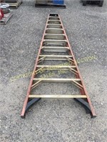 WERNER 12' FIBERGLASS A-FRAME LADDER