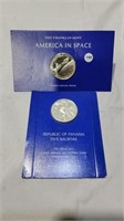 2 sterling silver proof coins