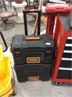 Two tier rigid tool boxes