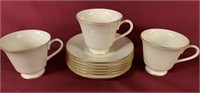 LENOX HAYWORTH CUP AND SAUCERS