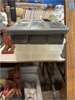 (3) Plastic Tackle Organizers